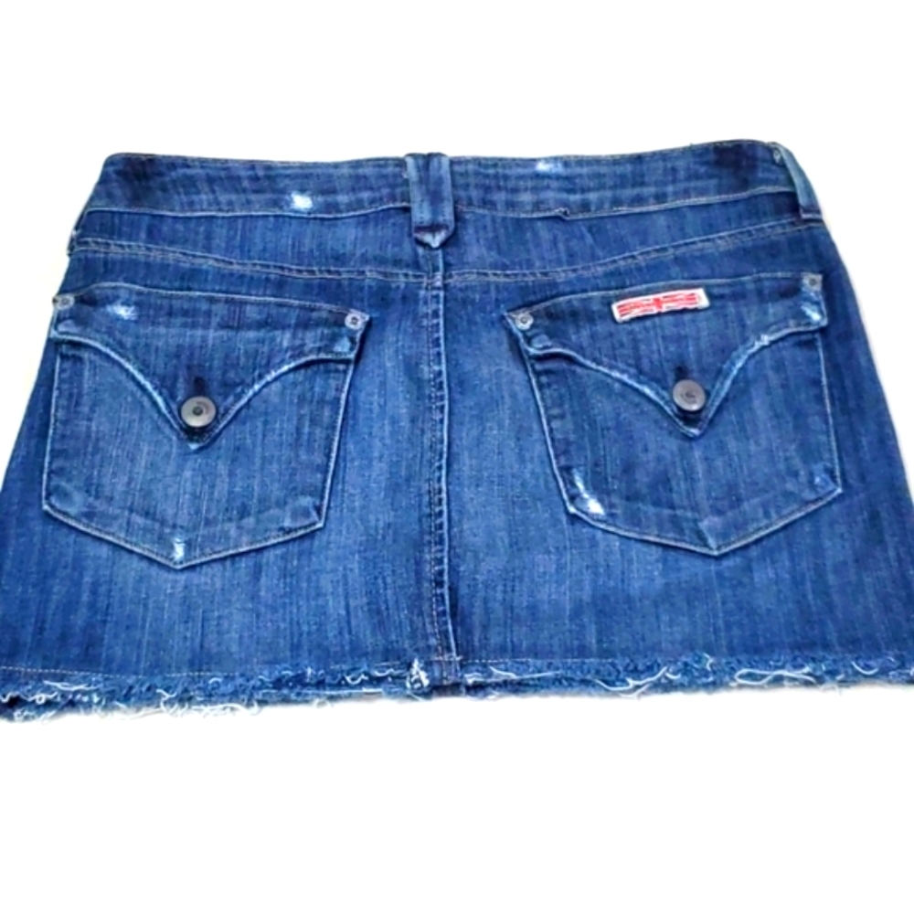 Hudson Denim Jean Mini Skirt *B1